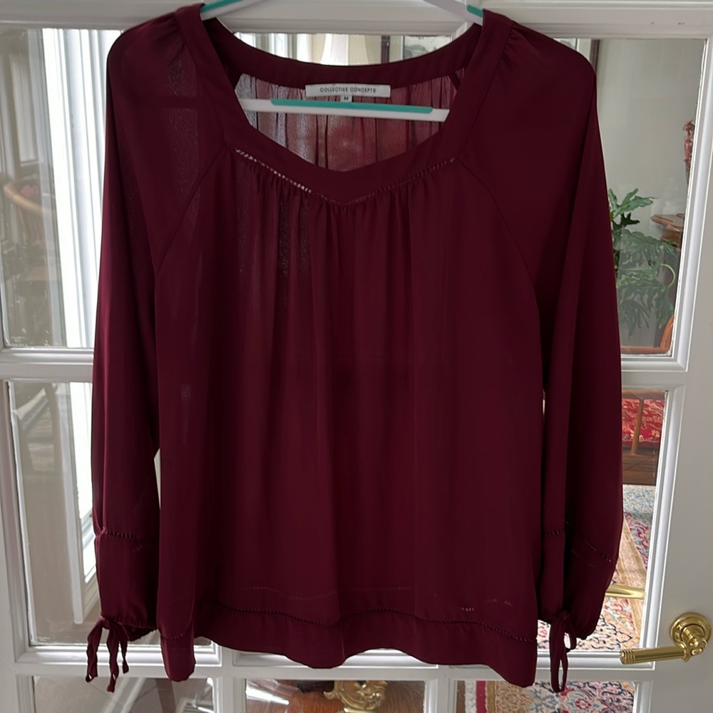 Collective Concepts from stitch fix burgundy Size M
